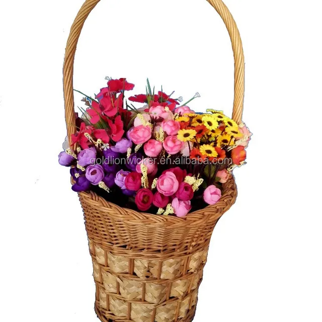 decorative shopping baskets with handles