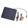 BUHESHUI 5.5W Solar Car Charger Monocrystalline Silicon Solar Panel 5.5Watt 18V For DC12V Battery Small Solar Cell Free Shipping