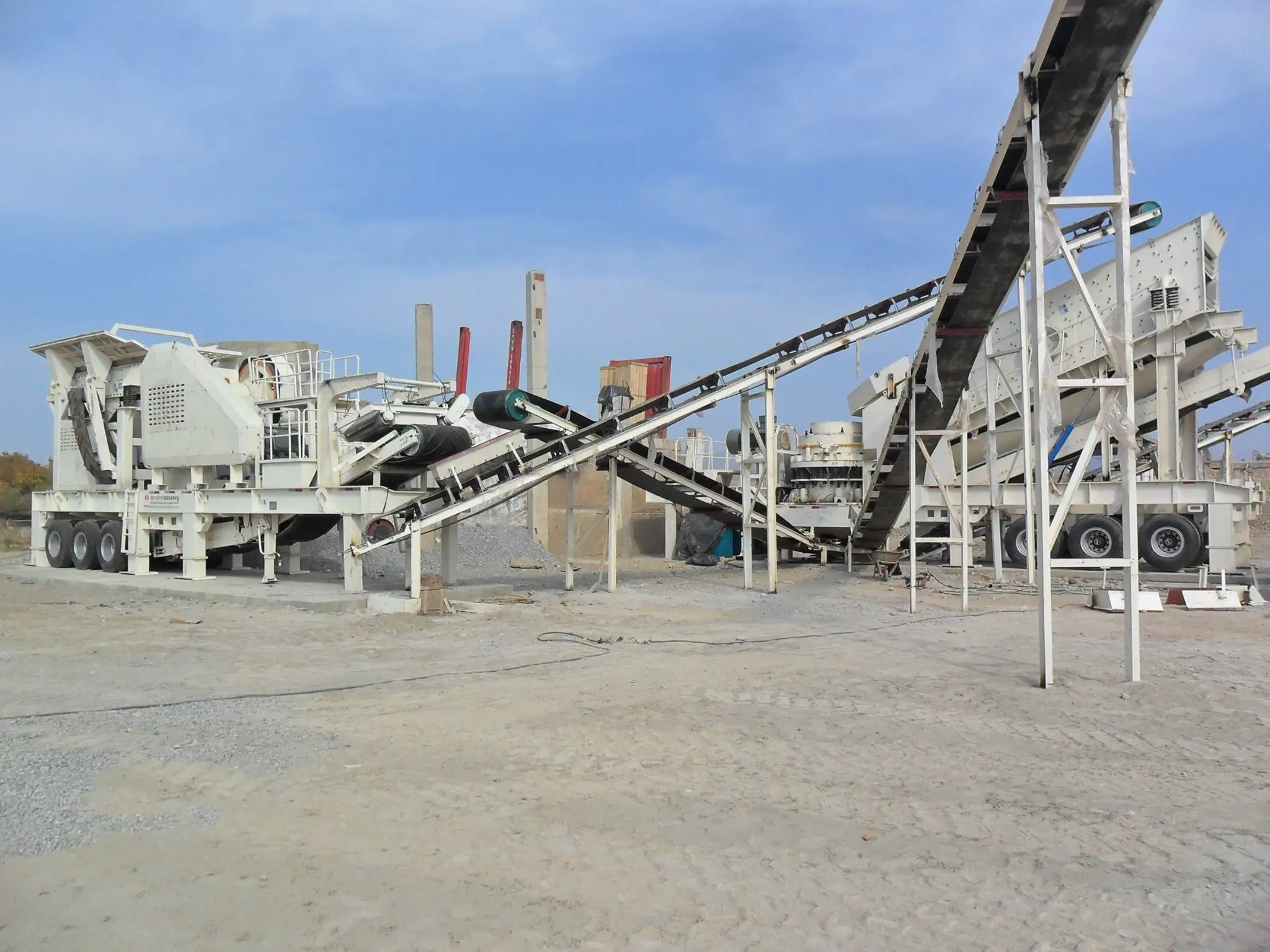 stone crusher conveyor belt