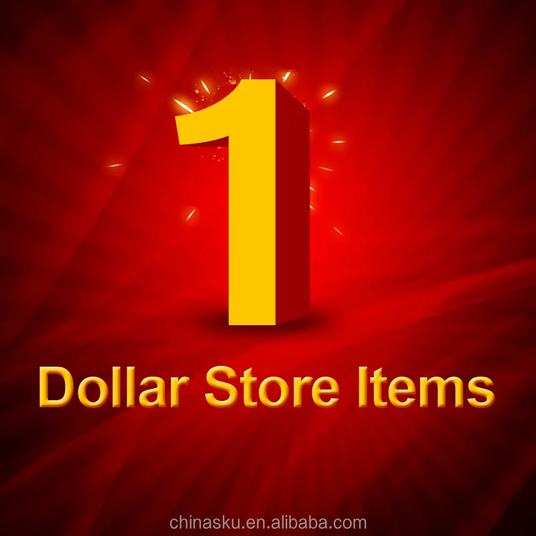 Yiwu Futian market dollar items general merchandise product one dollar shop