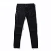 China factory wholesale men fashion slim fit denim jeans cotton trousers 2019 man zip fly skinny biker jeans pantalones