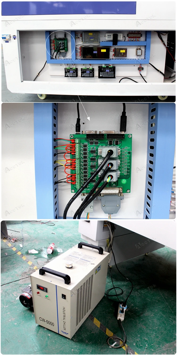 80w 90w wood laser engraver glass laser marking machine price 1390