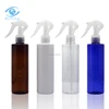 IBELONG 250ml Blue White Amber Clear cylinder shape PET plastic trigger spray bottle mist spray bottle