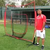 China custom knot sports baseball cage net
