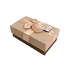 High Quality Hard Brown Varnishing Chocolate Hat Purse Tea Box Clear Lid Favor Boxes