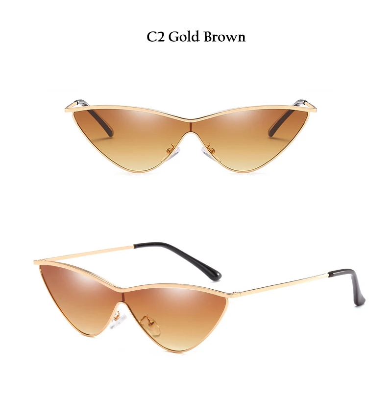 Rimless Cat Eye Sunglasses (11)