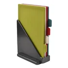 Large plastic colour coded index chopping board meat fish cutting mat colored cut board set