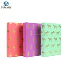 fancy color 3 rings binder O ring A4 binder