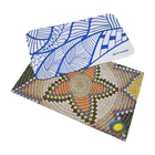 Anti-slip airline atlas tray mat paper with serving