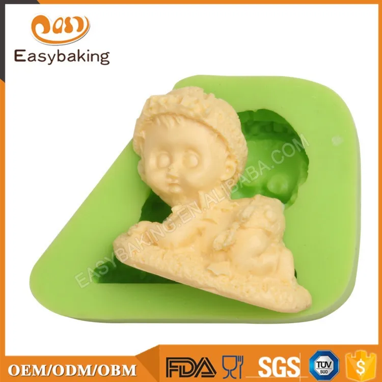ES-1015 Schöne Baby-Silikon-Fondantform zum Dekorieren von Kuchen