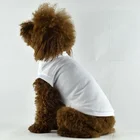 Factory manufacturer wholesale plain blank dog t-shirt clothes