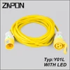 Y01L LED indicator light 110v power cord