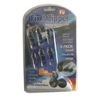 6 PCS/Bag Plastic Universal Fix A Zipper Repair Kit Replacement Zip Slider Teeth