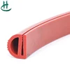High temperature silicone rubber edge trim extrusion seal