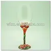 goblet glassware/ pewter goblet