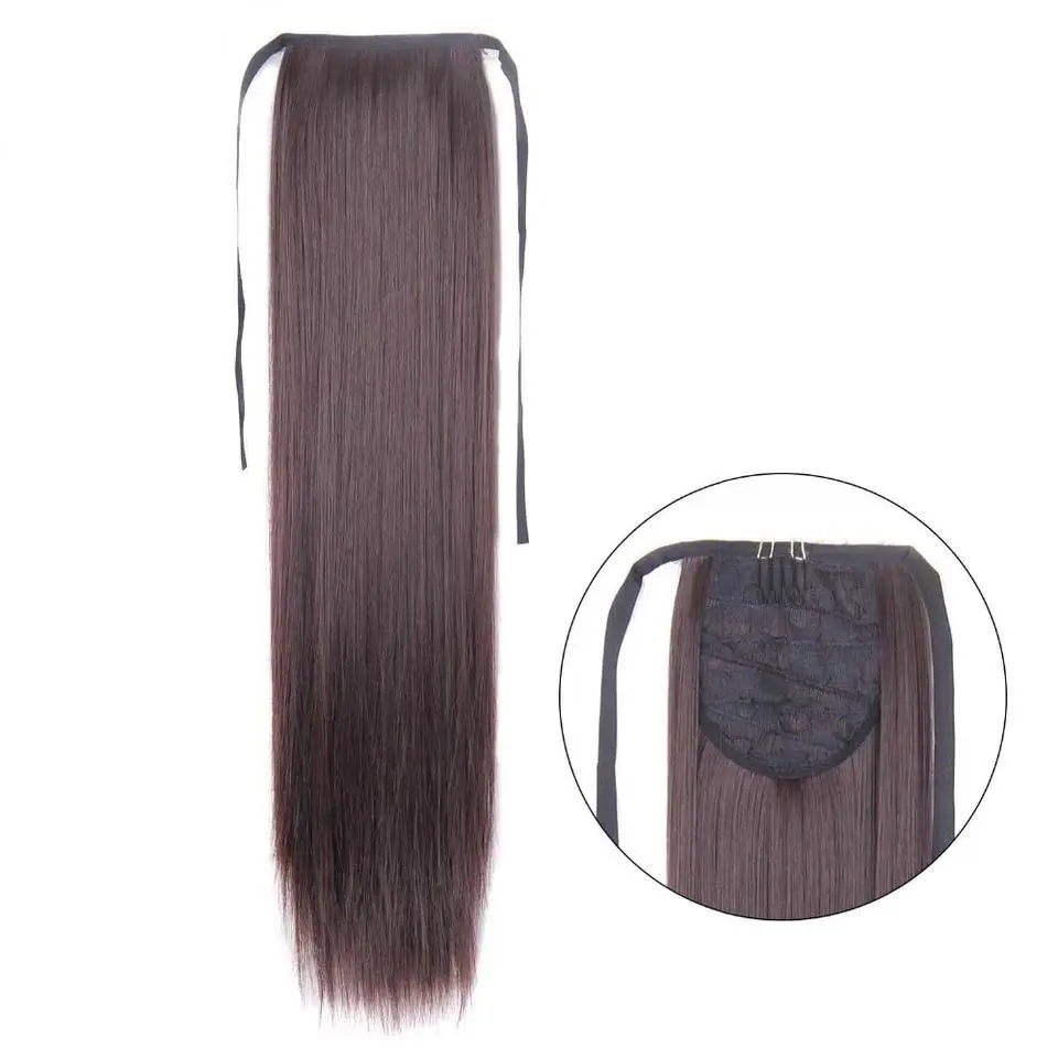 18-30 inchStraight Clip In Tail Matte High Temperature Hair Ponytail Hairpiece With Hairpins Synthetic Pony tail Extensions, As picture or customized
18-30 inchStraight Clip In Tail Matte High Temperature Hair Ponytail Hairpiece With Hairpins Synthetic Pony tail Extensions, As picture or customized