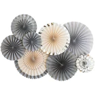 High quality party decorations backdrop wooden fans for wedding favors