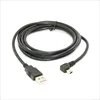 Left/Right Angled 90 Degree Mini USB 5pin Male to USB 2.0 Male Data Cable