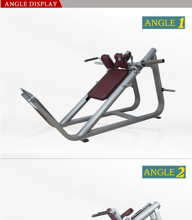 cheap fitness equipment Hack Squat for Leg Muscle Building