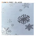 Decorative Art Glass Etching Designs for Partition