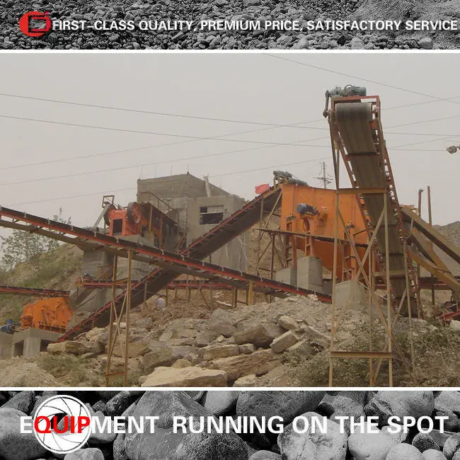 Stone crushing production plant / sand making line