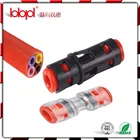 Straight Bulkhead Microduct Connector,joint coupling,coupler HDPE micro duct