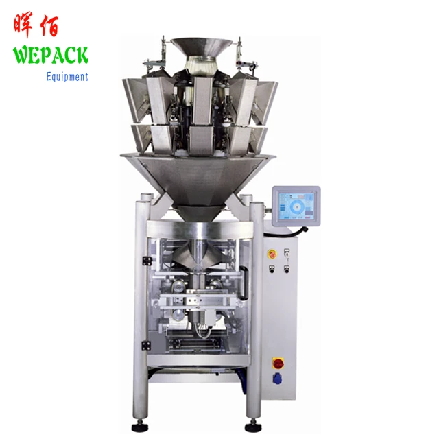Practical Automatic chicken wings packing machine 10 head multihead packing machine
