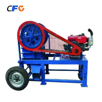 Hot selling 1-3 tons/hr mobile type mini crusher for crushing stone | concrete | damaged tiles