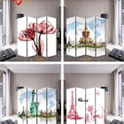 Canvas partition Art screen pattern customization Custom Made Room Divider Panel Sliding