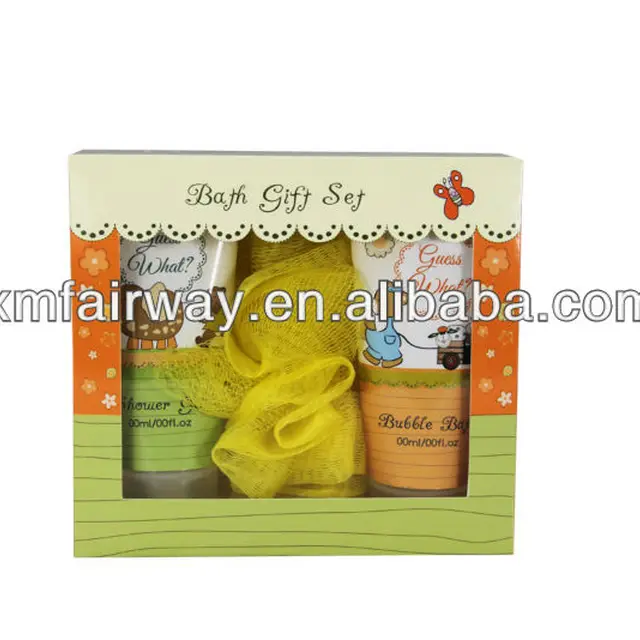 best selling nourishing bath product baby gift set