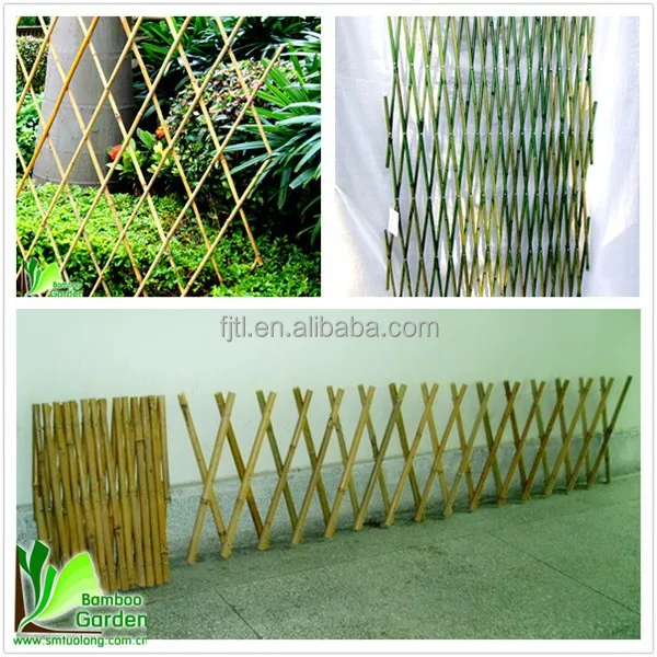 Import various sizes of small garden bamboo cane mat fence