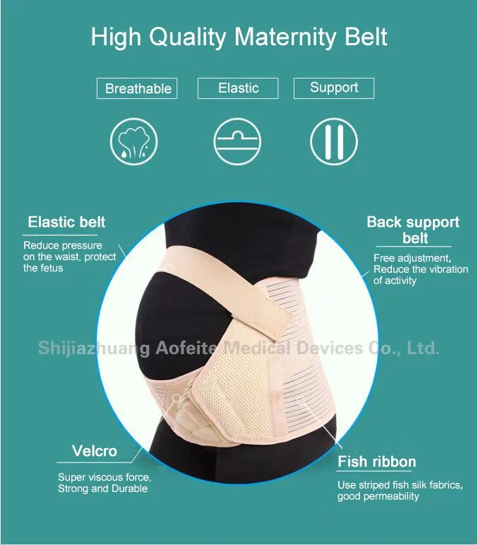 adjustable elastic pregnancy support belt/fajas/maternity back