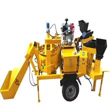 M7MI TWIN hydraform compressed earth interlocking blocks machine clay press machine price in kerala