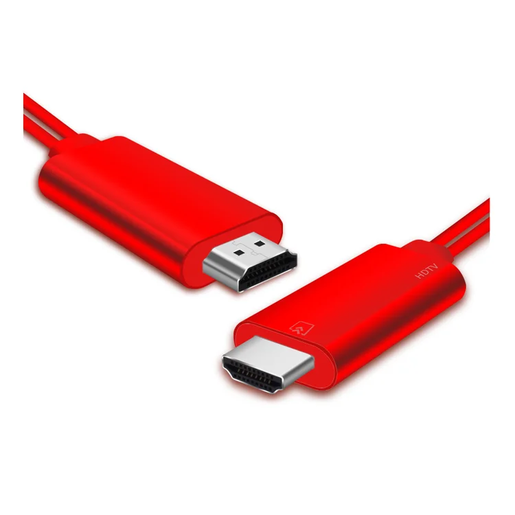 2019Laimoda Wholesale Oem woven Usb 2A Male Female Hdtv Adapter 2M Video av cable For hdmi to usb - ANKUX.COM
