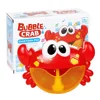 bubble crab foam blower plastic Bath toy animal Battery-powered toy/clean funsafe and non-toxic toy