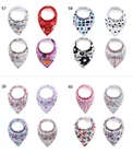 Unisex 4 6 8 Pack Absorbent Organic Cotton Baby Bandana Drool Bibs Baby Bibs