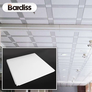 Acoustic Square Panel Ceilings 595x595mm Aluminium Ceiling Tile For Office View False Ceiling Bardiss Product Details From Foshan Bardiss New