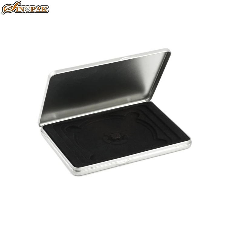 rectangular metal tins