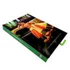 Sewing binding a4 full color custom hard cover book printing required