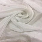 Silk White 100%Mulberry Silk Habutai Fabric White Color