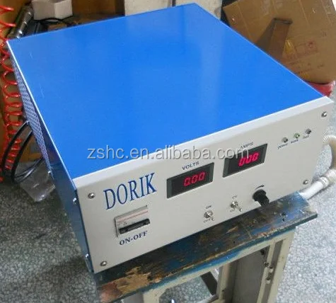 Industrial high frequency metal electroplating rectifier for automatic plating line