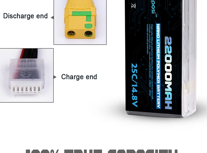 Wholesale 4s 22000 mah 14.8v 25c rc lipo lithium battery china