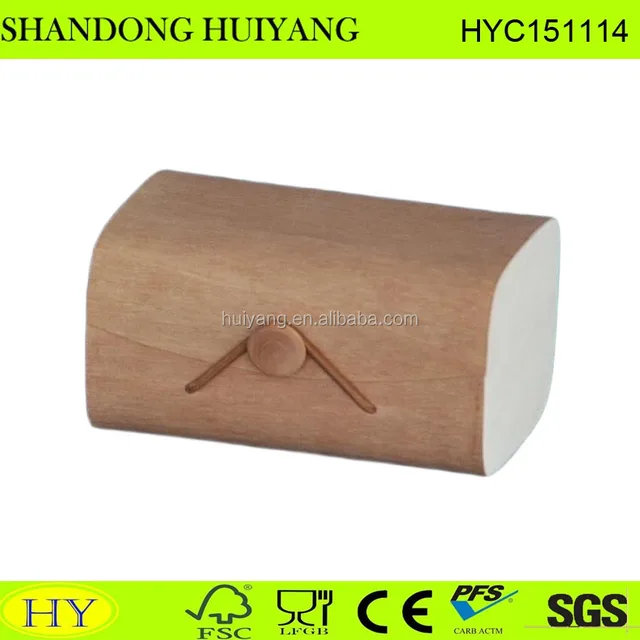 wholesale cheap natural birch veneer wooden packaging box