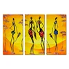 Handpainted Abstract African People Special Design Oil Painting Other Home Decorations