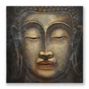 High Quality Modern Abstract Wall Art 3D Paintings of Buddha Head Faces