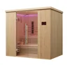 Infrared led combo oven steam sauna room for personal care