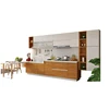 China high quality acrylic kitchen cabinet, l shaped modular kitchen designs