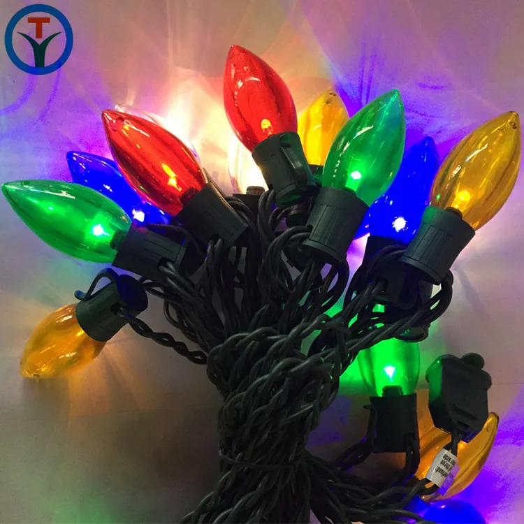 Multicolor V C Bulbs Led Light Strings Led Christmas Decorative