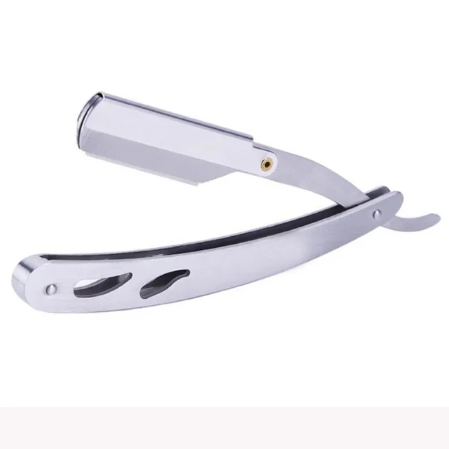 High Quality Stainless steel Folding Straight Razor Disposable Blade Shaving Razor, Barber pole color
High Quality Stainless steel Folding Straight Razor Disposable Blade Shaving Razor, Barber pole color