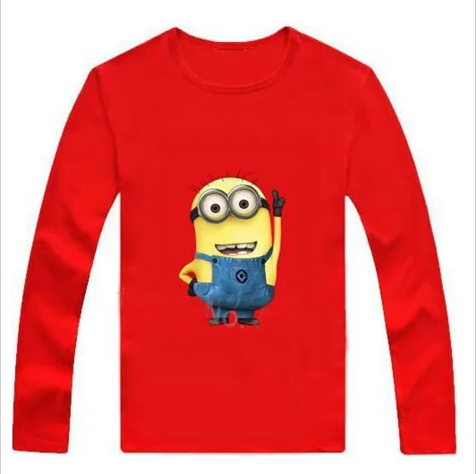 Top quality cartoon t shirts despicable me minions clothes minion costume children clothing girls boys clothing kids T-shirt